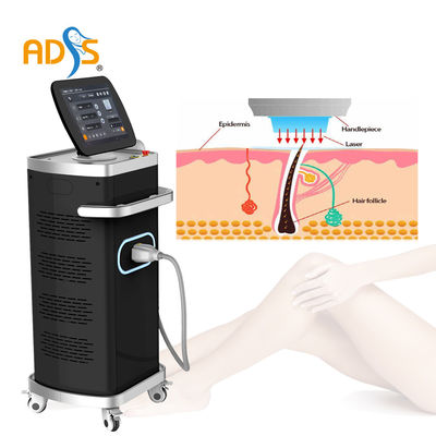 LCD 755nm+808nm+1064nm Diodenlaser-Haarentfernung Maschine mit medizinischen CE
