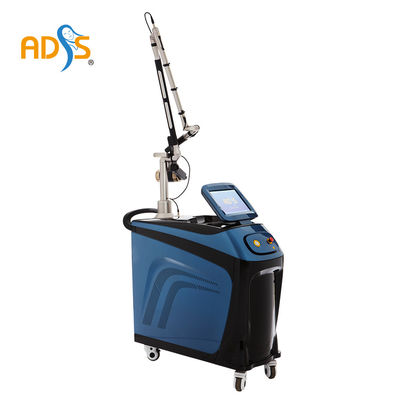 Q geschalteter Laser Pico Laser Tattoo Removal Machine 1064nm 532nm Nd-Yag