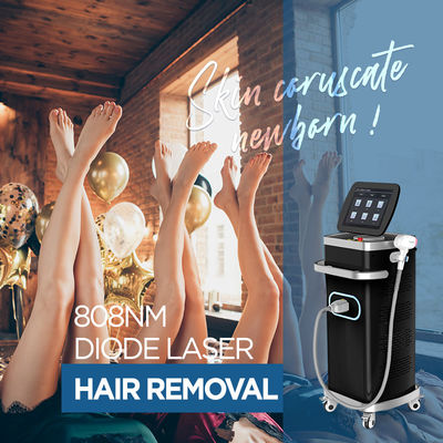 Berufsdioden-Laser-Haar-Abbau-Maschine 808nm für Werbung