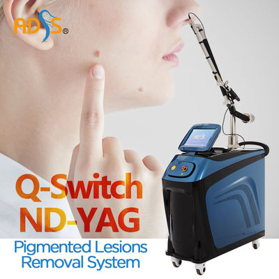 Q geschaltete 1064nm Nd YAG Laser-Maschinen-stationäre Art für Haar-Abbau