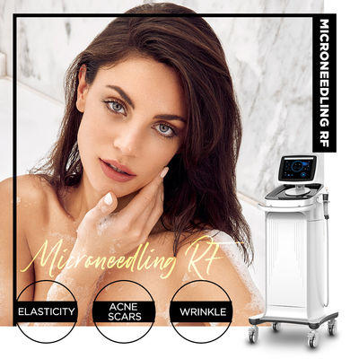 Weiße Bruch-Microneedling Maschine Rfs stationär für Badekurort-Salon