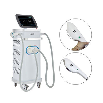 Hot Multifunction DPL IPL Permanent Laser Haarentfernung Maschine / OPT IPL Hautverjüngung