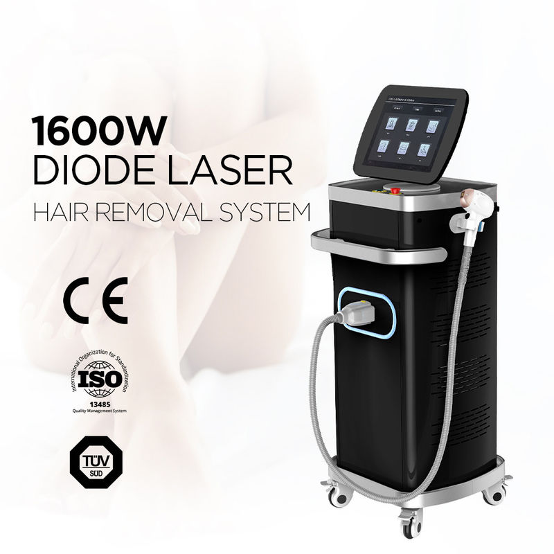 1600-2400W CE ISO 755 808 940 1064nm 4-Wellen-Diodenlaser zur Haarentfernung Eis Titan verfügbar